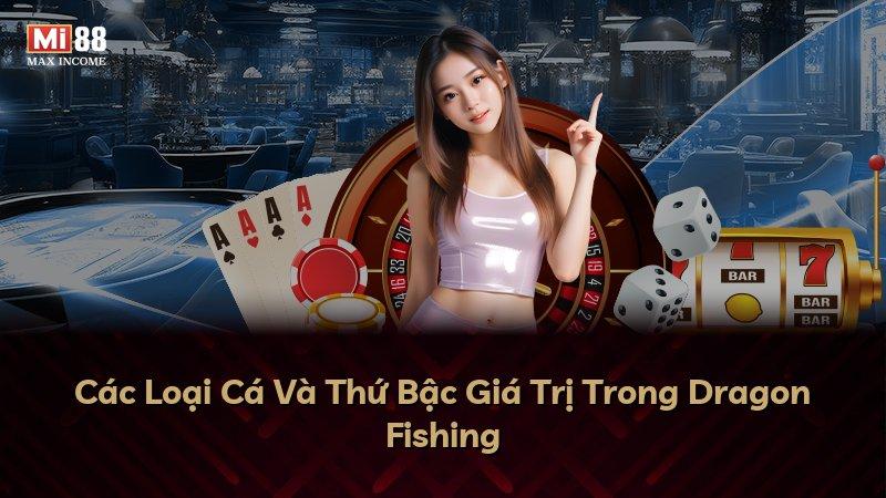 Các Loại Cá Và Thứ Bậc Giá Trị Trong Dragon Fishing