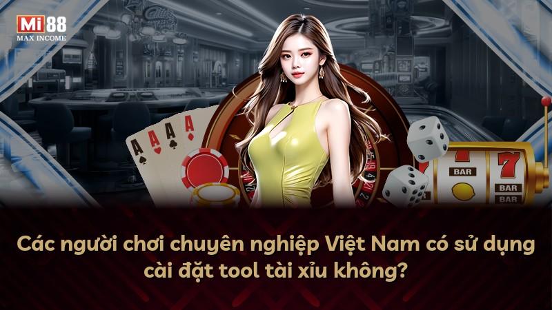 Các người chơi chuyên nghiệp Việt Nam có sử dụng cài đặt tool tài xỉu không?