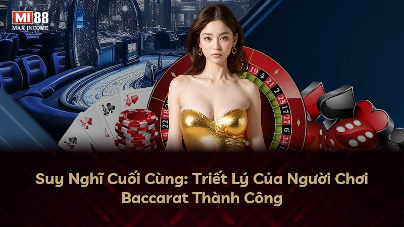 Suy Nghĩ Cuối Cùng: Triết Lý Của Người Chơi Baccarat Thành Công