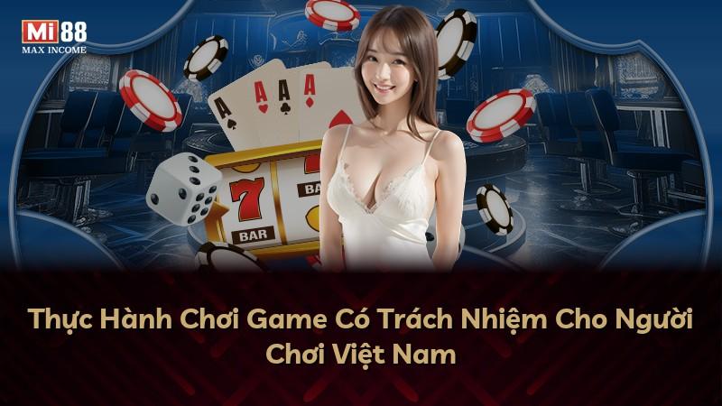 Thực Hành Chơi Game Có Trách Nhiệm Cho Người Chơi Việt Nam